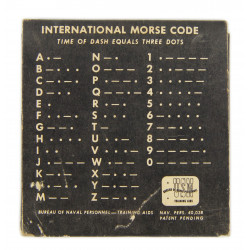 Aid, Training, Morse Code, US Navy