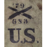Triangle de havresac M-1910, 79th Field Artillery Regt., 7th Infantry Division