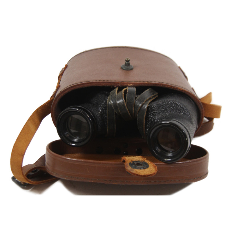 Binoculars, 6x30, M6, Universal Camera Corp., 1942, with Case, Carrying, M17