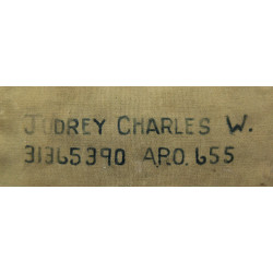 ag, Field, M-1936, J. & A.H. LTD. 1944, British-Made, T/5 Charles Jodrey, 1099th Engineer Utilities Detachment, ETO