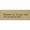 Magazine, Berliner Illustrierte Zeitung, July 27, 1944