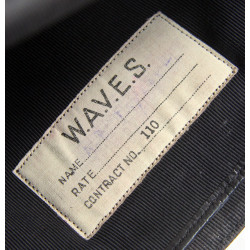 Sac à main US Navy, WAVES, nominatif