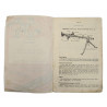 Leaflet, British, Learn To Use Enemy Weapons, MG 34 & MG 42, 1944