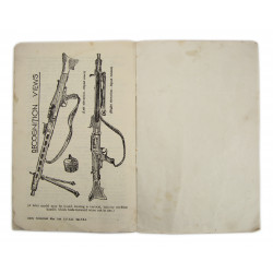 Livret, Learn To Use Enemy Weapons, MG 34 & MG 42, 1944