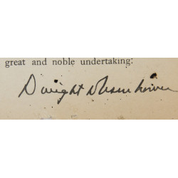 Message, General Dwight Eisenhower, 5 juin 1944