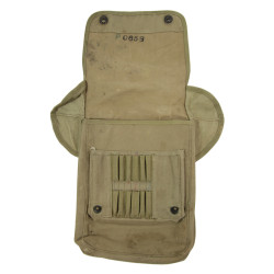 Porte-cartes M-1938, US Army, KADIN 1942, nominatif