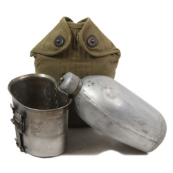 Gourde US Army, complète, 1918-1941-1944, nominative