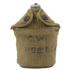 Gourde US Army, complète, 1918-1941-1944, nominative