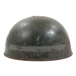 Casque Mk I, tankiste britannique, Military Police (MP), 1944, Normandie, Caen