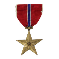 Coffret médaille, Bronze Star, Pvt. Joseph Prairie, Co. F, 119th Inf. Regt., 30th Infantry Division, ETO