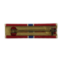 Coffret médaille, Bronze Star, Pvt. Joseph Prairie, Co. F, 119th Inf. Regt., 30th Infantry Division, ETO
