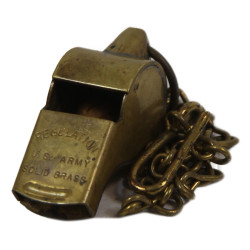 Whistle, Brass, REGULATION, US Army