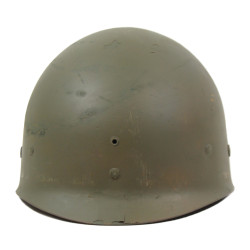 Casque M1, pattes fixes, US Navy, Naval Amphibious Unit, liner Firestone