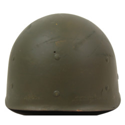 Casque M1, pattes fixes, US Navy, Naval Amphibious Unit, liner Firestone