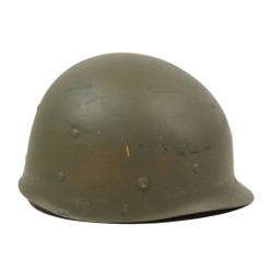 Casque M1, pattes fixes, US Navy, Naval Amphibious Unit, liner Firestone