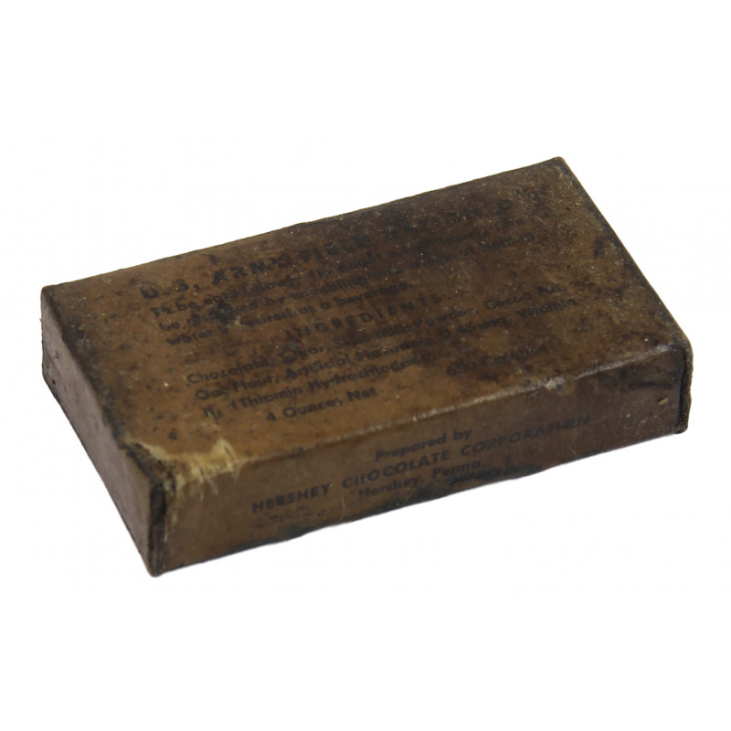 U.S. ARMY FIELD RATION D, HERSHEY CHOCOLATE CORPORATION, Normandie