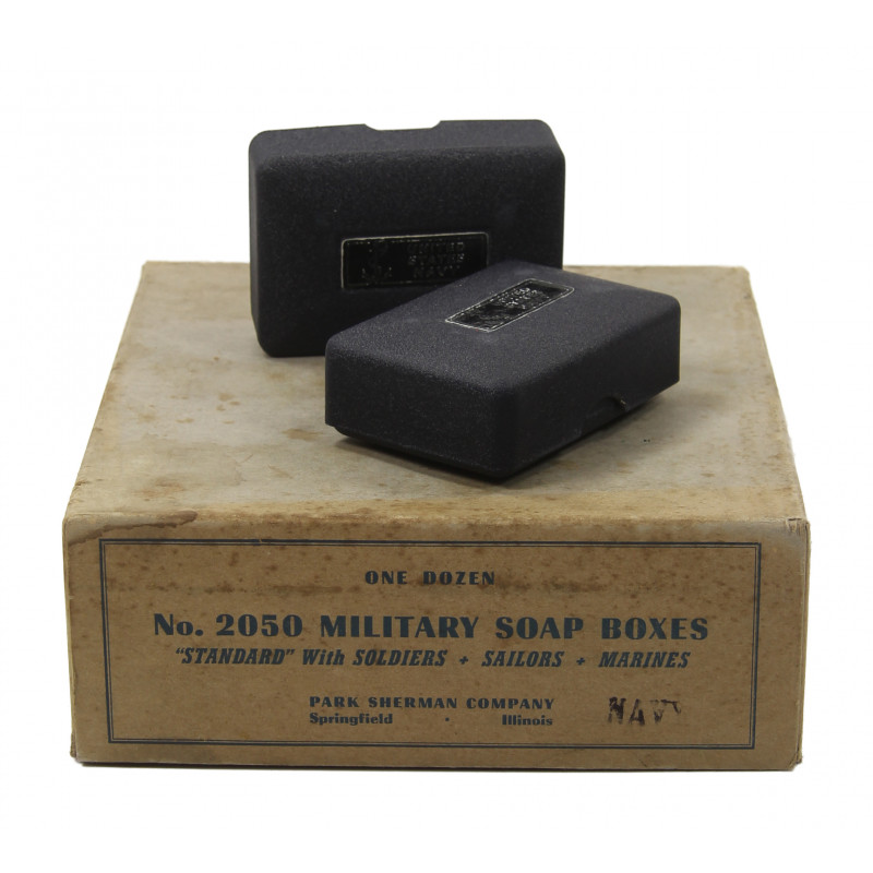 Box, Soap, Metal, PARK SHERMAN, US Navy