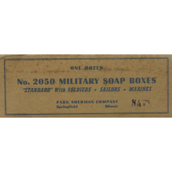 Boîte à savon, métal, PARK SHERMAN, US Navy