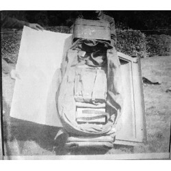 Container de parachutage Type F, sac à extraction rapide, British Airborne, 1944