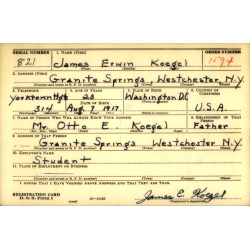 Imperméable de combat, troupe, US Army, Medium, 1942, Pfc. James Koegel