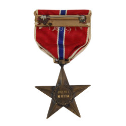 Coffret médaille, Bronze Star, Pvt. Joseph Newsham, 28th Infantry Division, ETO
