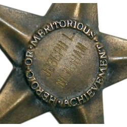 Medal, Bronze Star, in Case, Pvt. Joseph Newsham, 28th Infantry Division, ETO