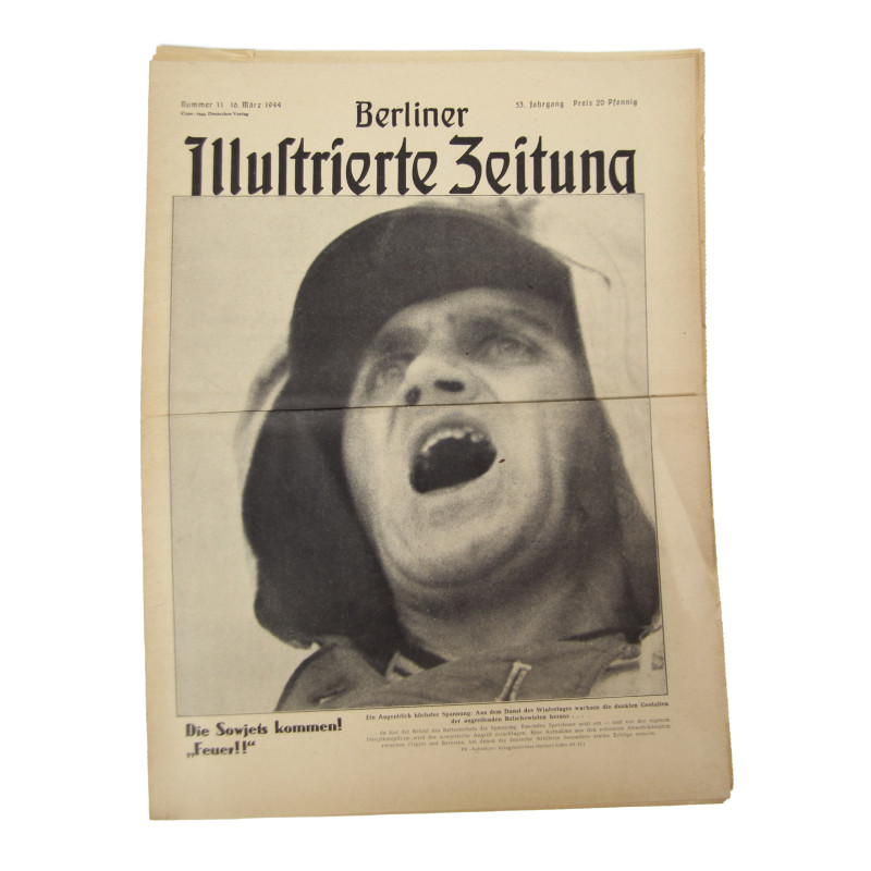 Magazine, Berliner Illustrierte Zeitung, 16 mars 1944