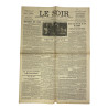 Newspaper, Belgian, Le Soir, October 7, 1944