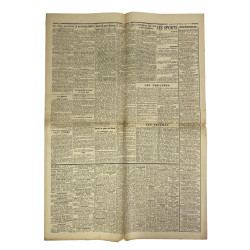 Newspaper, Belgian, Le Soir, October 7, 1944