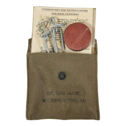 Kit, Waterproofing, Gas Mask, M1, Complete