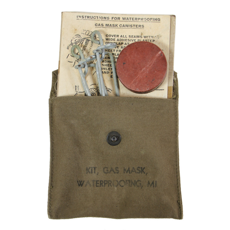 Kit, Waterproofing, Gas Mask, M1, Complete