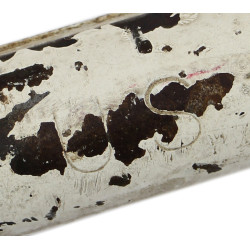Pelle en T, M-1910, avec étui, B.B.S. Co. 1943, camouflage blanc, Bataille des Ardennes