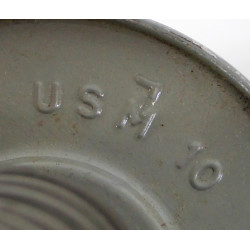 Mask, Gas, Lightweight, OD 3, 1943, Complete, Maj. William Stinnett, 9th Air Force, USAAF, ETO