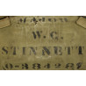Mask, Gas, Lightweight, OD 3, 1943, Complete, Maj. William Stinnett, 9th Air Force, USAAF, ETO