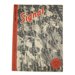 Magazine, Signal, 1er No de janvier 1943, édition française