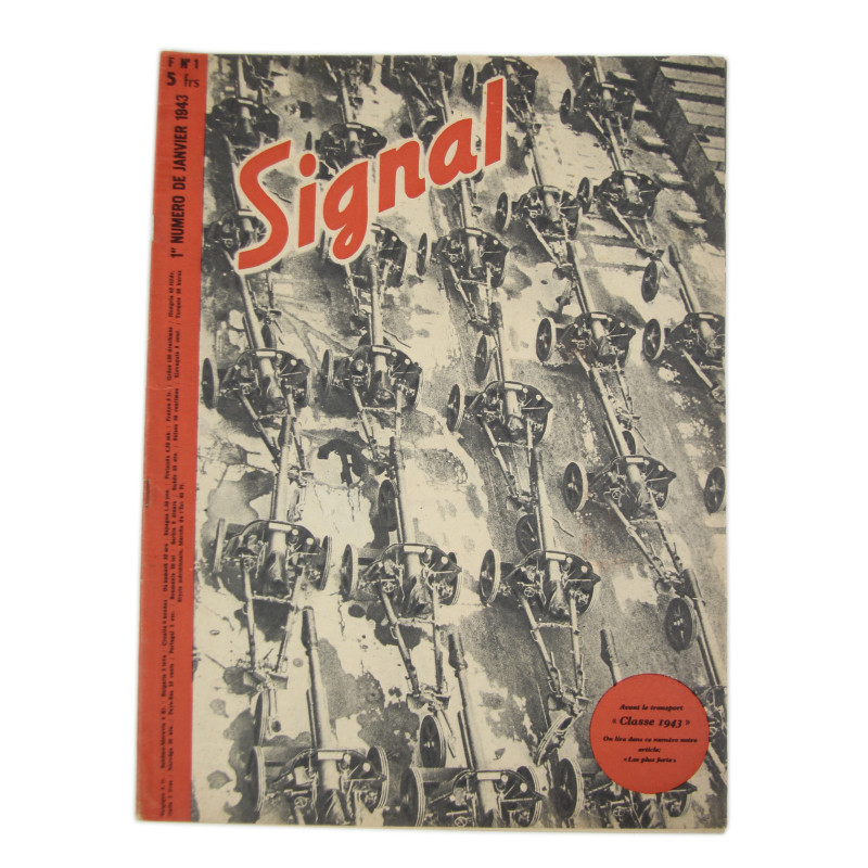 Magazine, Signal, 1er No de janvier 1943, édition française Magazine, Signal, 1er No de janvier 1943, édition française
