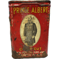Boîte de tabac, PRINCE ALBERT, Crimp Cut, vide