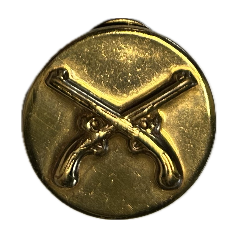 Disk, Collar, Military Police, MP, Embossed