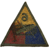 Patch, 6th Armored Division, Green Back, 1943