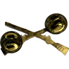 Insigne de col officier US Infantry, à pin's