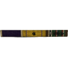 Rubans de décoration, Purple Heart, American Defence, European African Middle Eastern Campaign, 4 étoiles