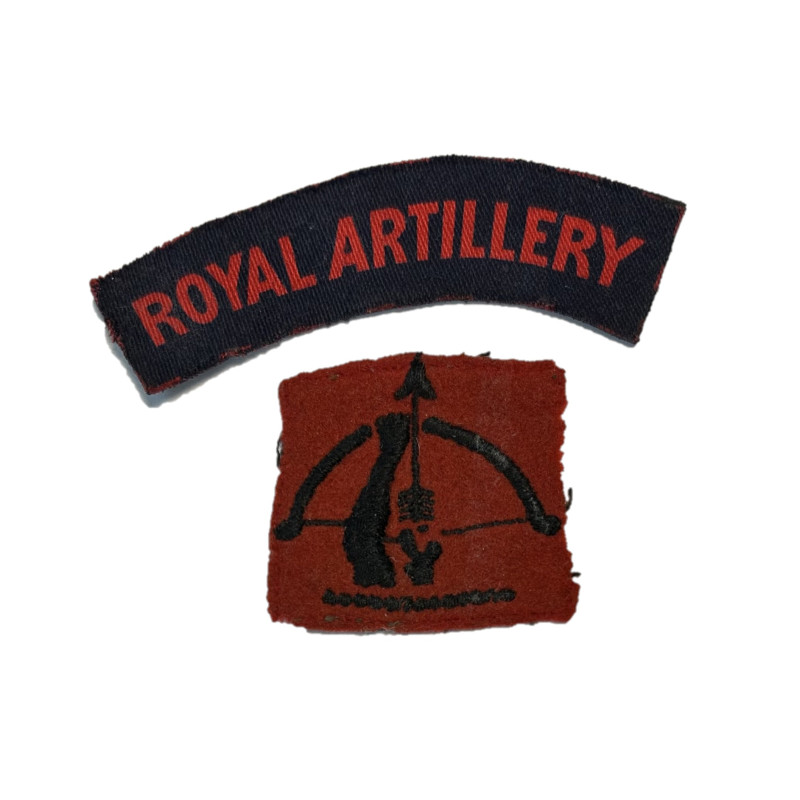 Formation Badges, Anti Aircraft Command & Royal Artillery, British Formation Badges, Anti Aircraft Command & Royal Artillery, British