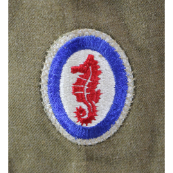Shirt, Wool, Special, Corporal, Amphibious Engineers, Engineer Special Brigade, 14 ½ x 32, Named