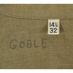 Chemise moutarde, Special, Corporal, Amphibious Engineers, Engineer Special Brigade, 14 ½ x 32, nominative