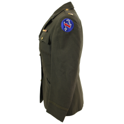 Jacket, Dress, Service, US Army Nurse Corps, Dark OD, 2nd Lieutenant, PTO, 14S, 1943