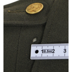 Jacket, Dress, Service, US Army Nurse Corps, Dark OD, 2nd Lieutenant, PTO, 14S, 1943