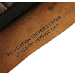 Cap, Visor, Officer, US Army, Size 7 ⅜, 1942