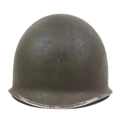 Helmet, M1, Fixed Loops, Camouflaged, Graignes