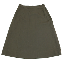 Skirt, Dark OD, Officer, WAC & Nurse, Size 14, 1943