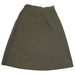 Skirt, Dark OD, Officer, WAC & Nurse, Size 14, 1943